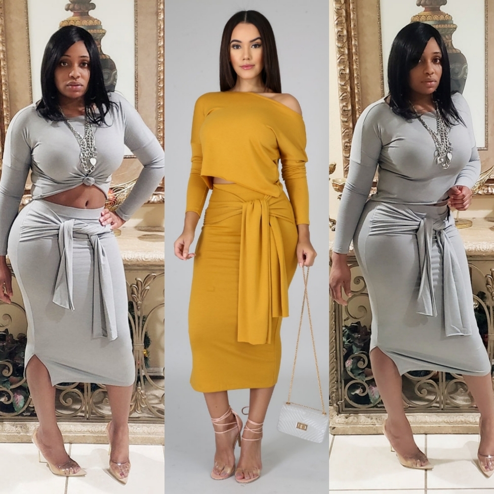 Hug me Skirt set